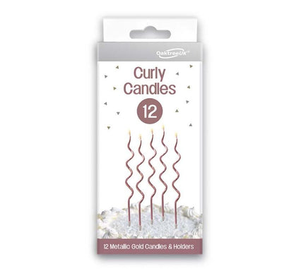 Curly Candles-CHOOSE A COLOUR