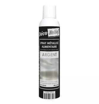 Metallic Food Spray 300ml - Silver: D161A2