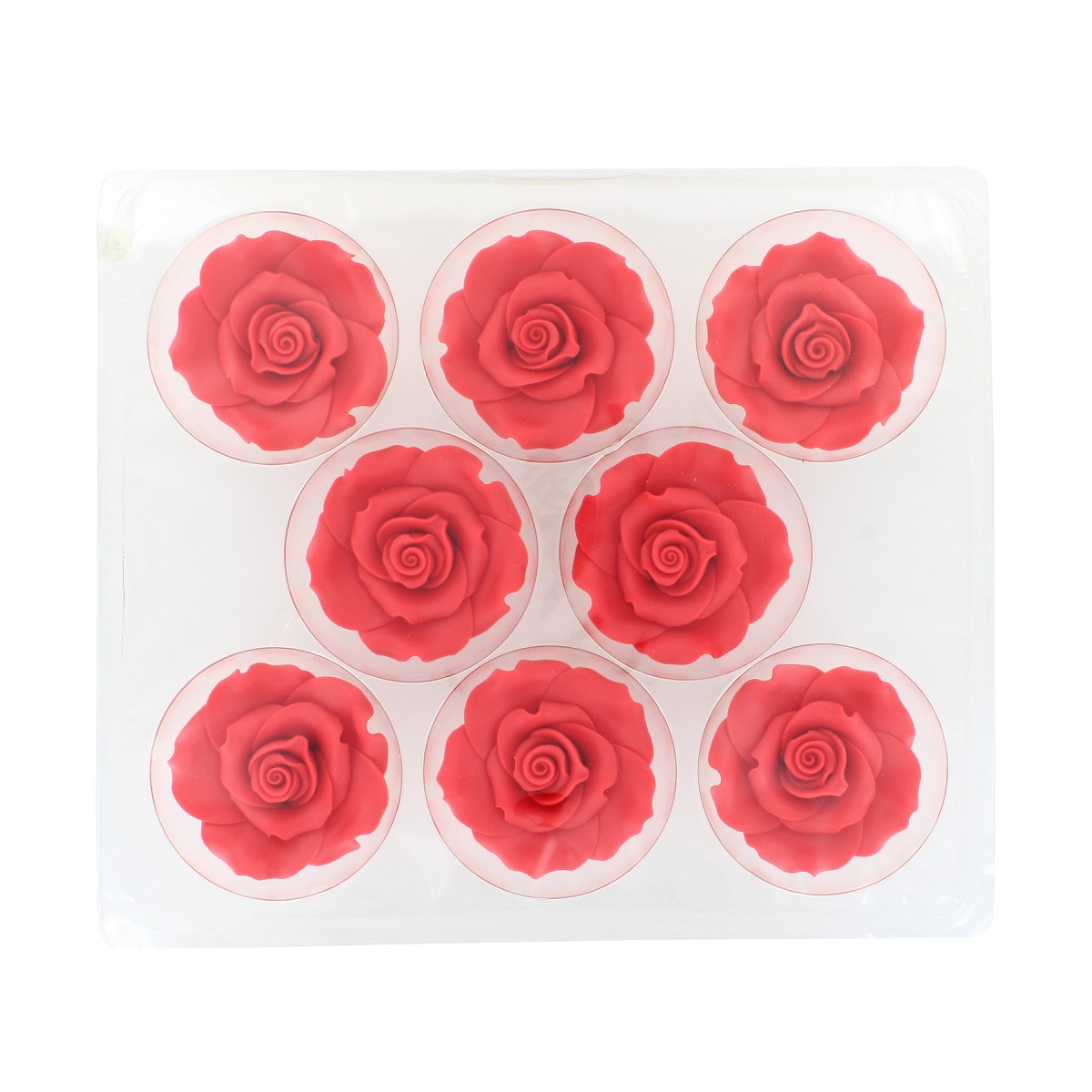 SugarSoft® Rose Red 63mm  Pack of 8