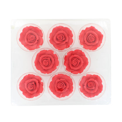 SugarSoft® Rose Red 63mm  Pack of 8