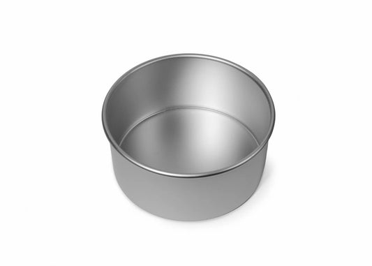 6x3 inch Round Cake Tin with Solid Base