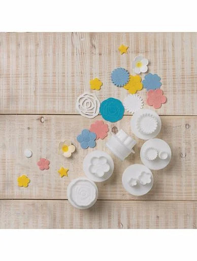*Cake Star Push Easy Cutters - Flowers 6 Piece