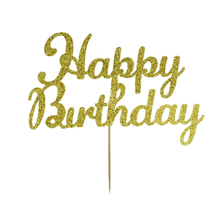 Happy Birthday  -Cake Toppers   CHOOSE A DESIGN