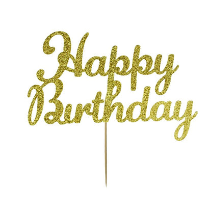 Happy Birthday  -Cake Toppers   CHOOSE A DESIGN