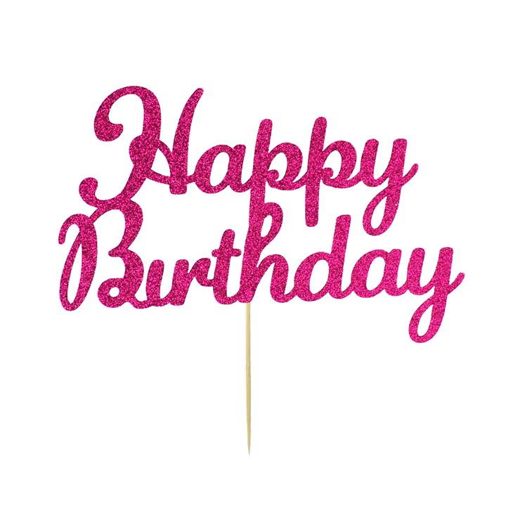 Happy Birthday  -Cake Toppers   CHOOSE A DESIGN