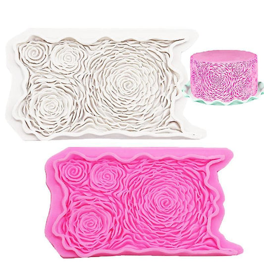 Rosette Ruffle Silicone Mould