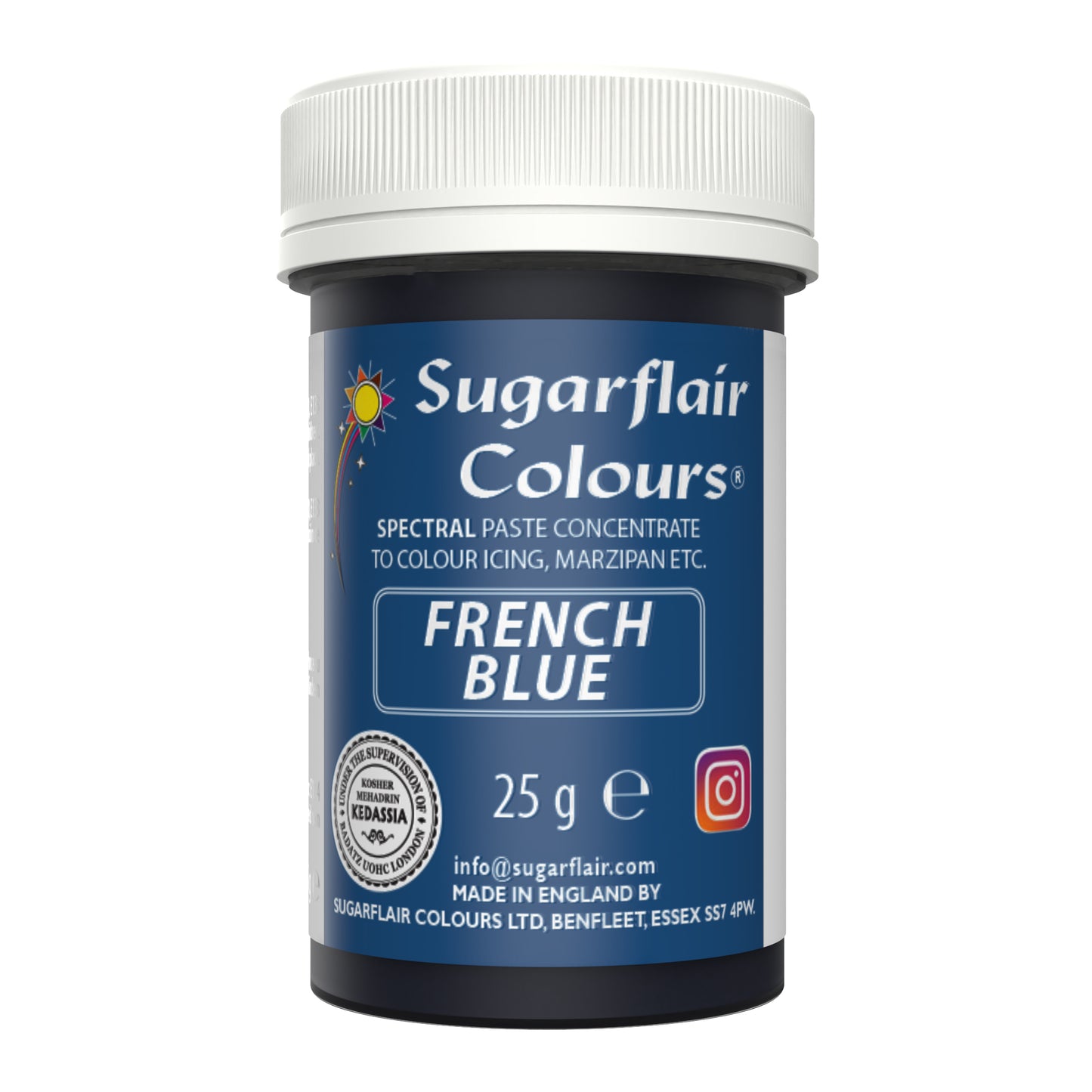 SUGARFLAIR SPECTRAL  PASTE FOOD COLOURING  25g--- CHOOSE A COLOUR