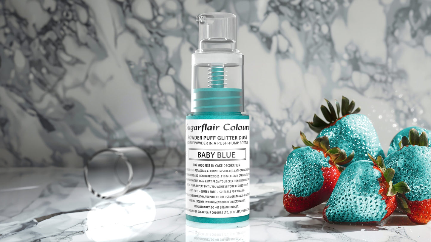 SUGARFLAIR PUFF SPRAY 10g CHOOSE A COLOUR