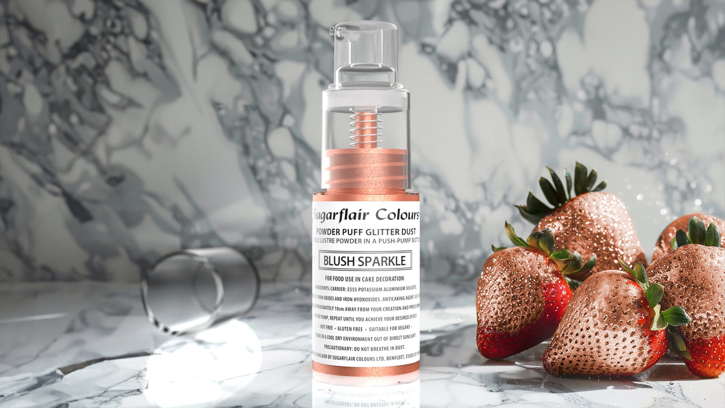 SUGARFLAIR PUFF SPRAY 10g CHOOSE A COLOUR