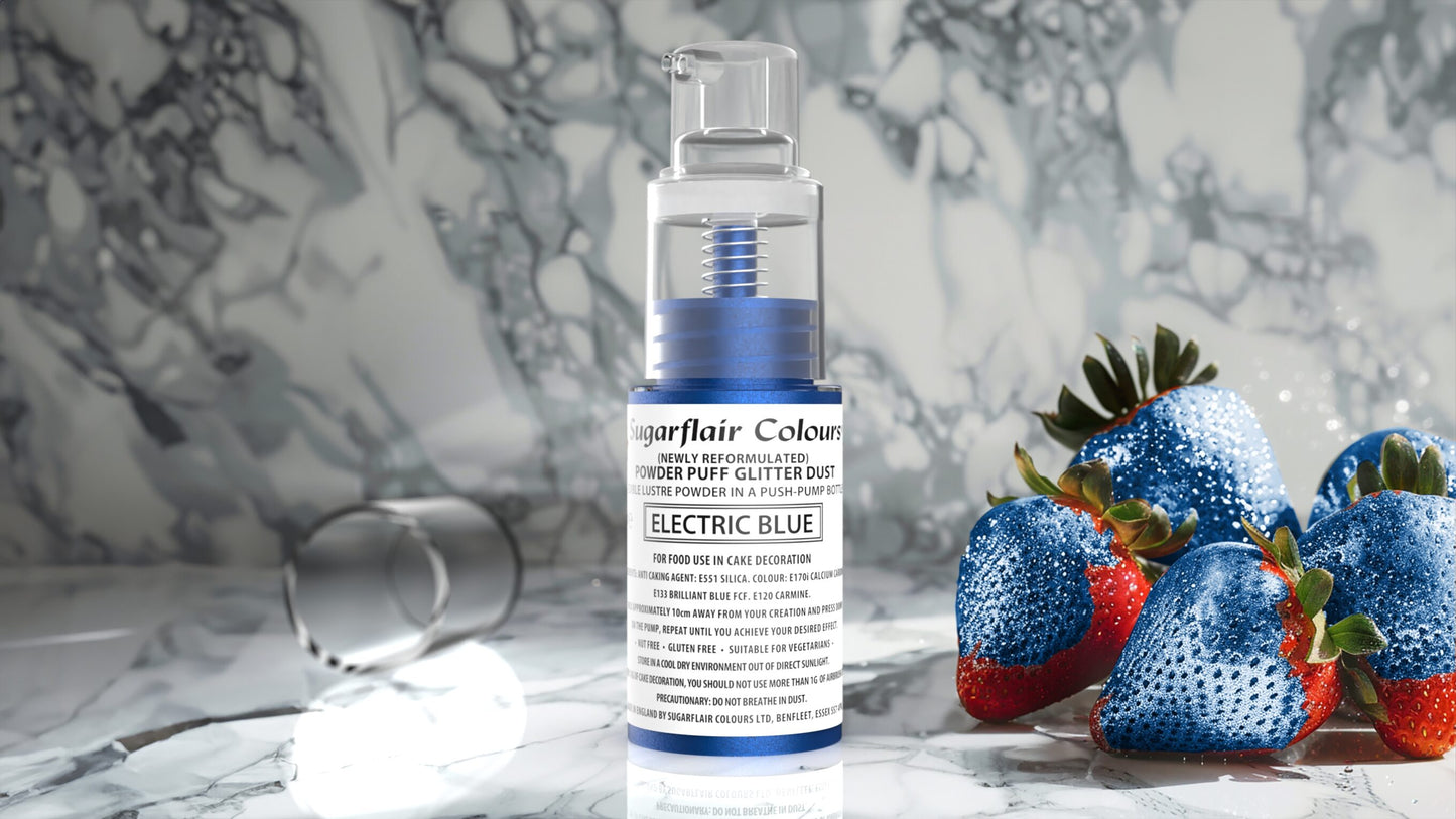 SUGARFLAIR PUFF SPRAY 10g CHOOSE A COLOUR