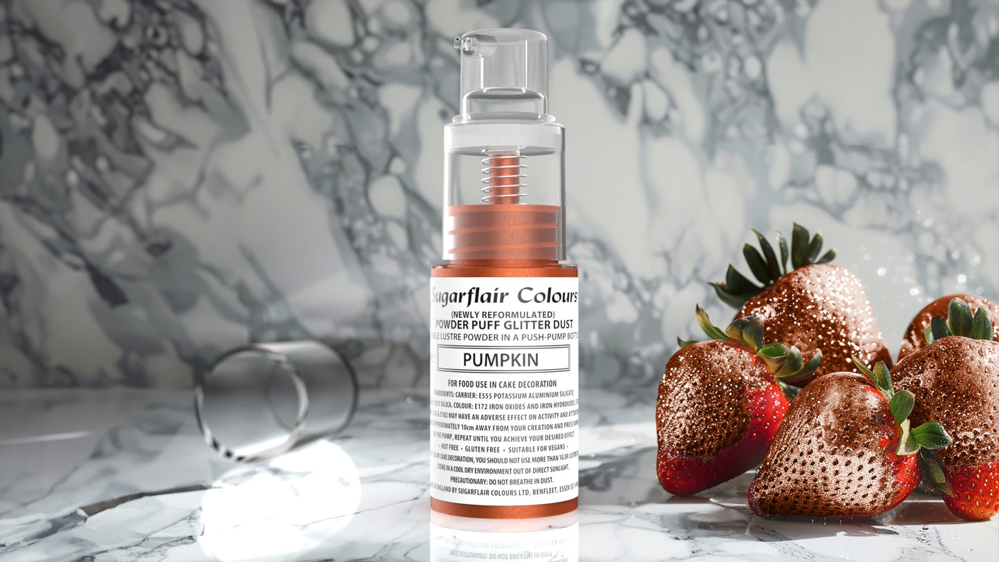 SUGARFLAIR PUFF SPRAY 10g CHOOSE A COLOUR