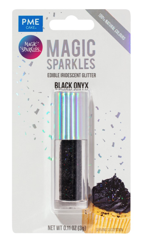 Magic Sparkles, Edible Iridescent Glitter -3g (PME)  CHOOSE A COLOUR