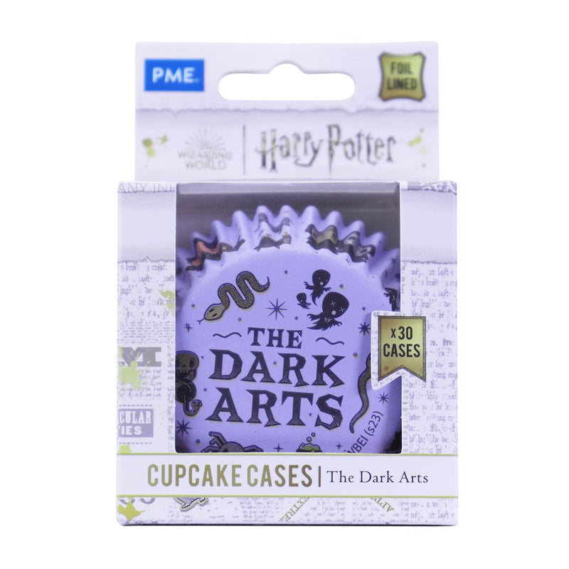 HARRY POTTER FOIL-LINED CUPCAKE CASES, PACK OF 30, THE DARK ARTS