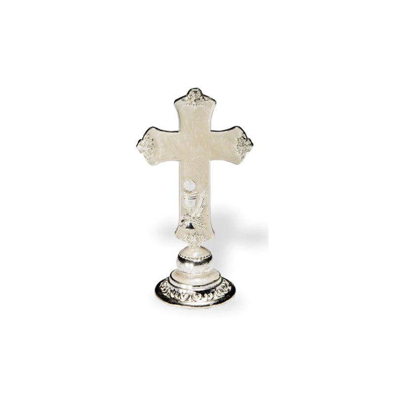 Holly Communion - Pearlised Cross