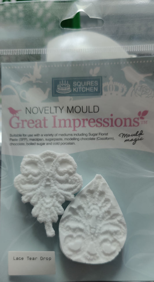 Squire Kitchen Lace Tear Drop 5.5cm