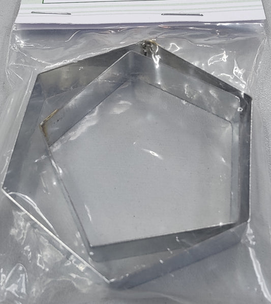Hexagon & Pentagon/Foot ball Framar Metal Cutters #FC176D