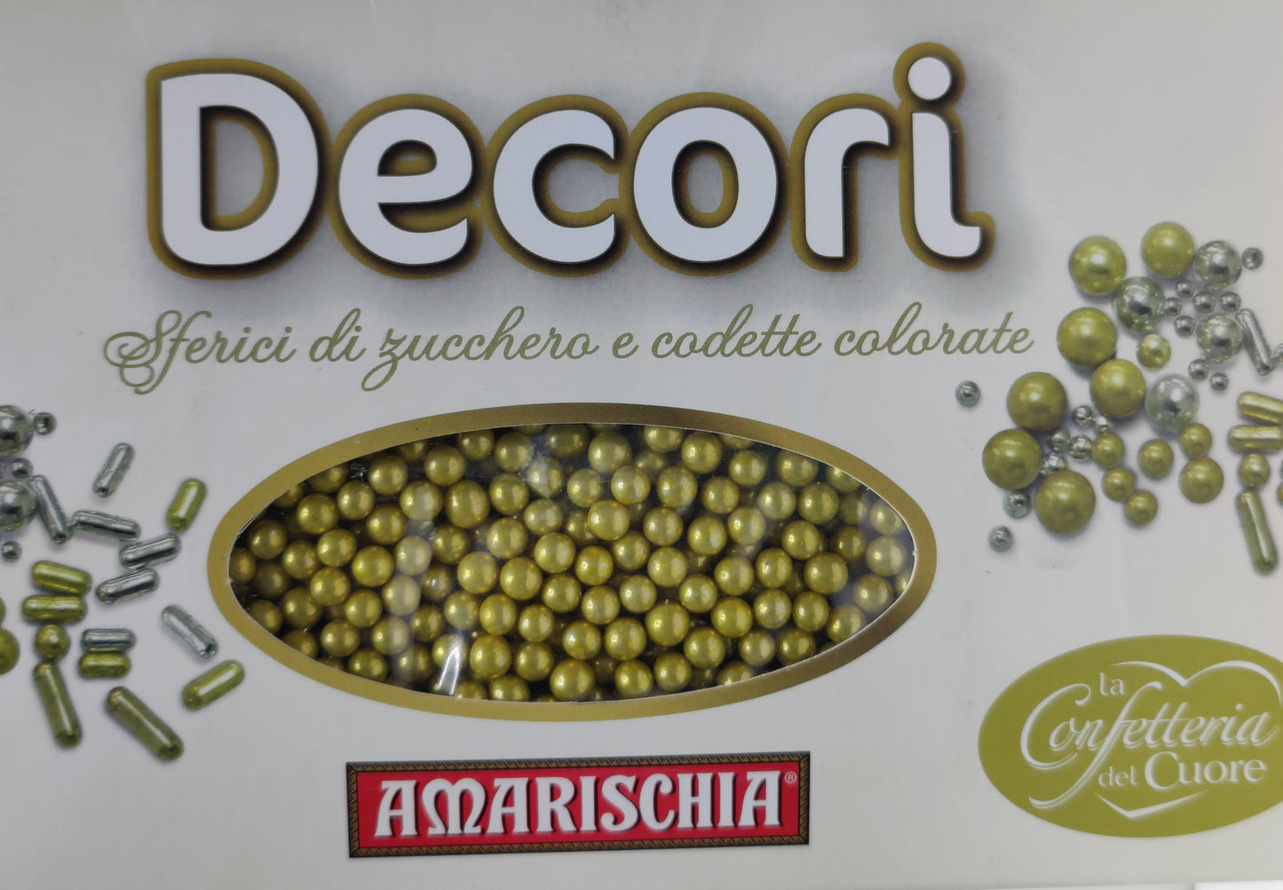 Amaricshia Sugar Balls  / Dragee Harlequin 4mm---75g / 1kg