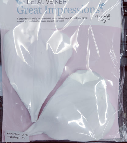 Squire Kitchen -GI Leaf Veiner Anthurium Extra Large 11.5cm