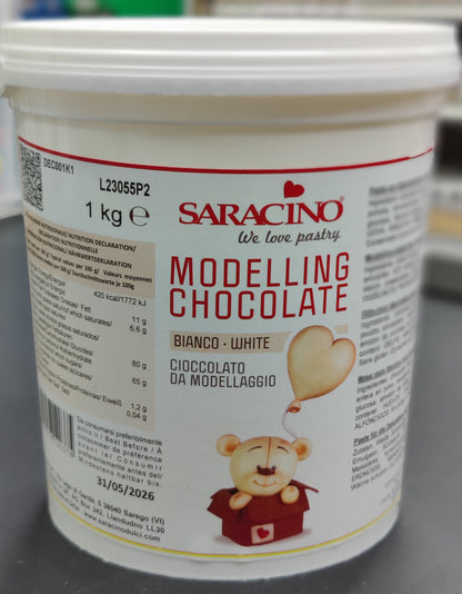Saracino White Modeling/Chocolate/Pasta  -  1kg