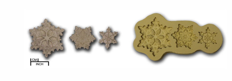 Snowflakes Mould By DPM