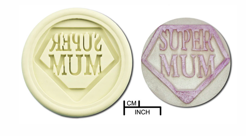 Cup cake mould -Super mum