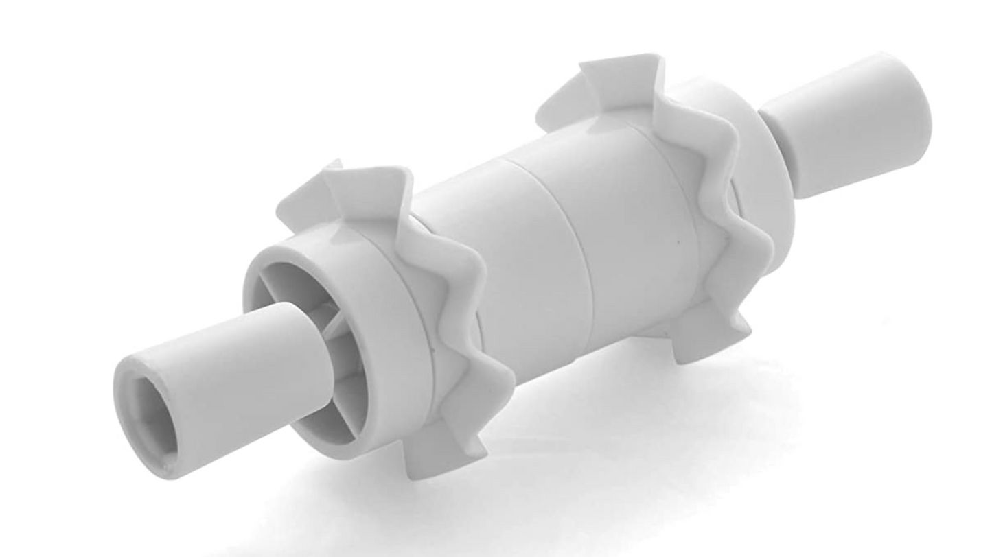 Ateco 13912 Adjustable Fondant Cutter, Ribbon and Bow Cutter with 4 Patterns