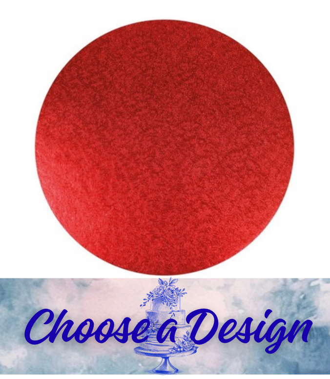 Christmas Double Thick Cake Cards/Board - (254mm -10") CHOOSE A DESIGN