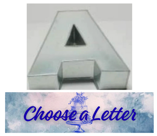 Alphabet (Letter) Baking Tin-Small ---CHOOSE A LETTER