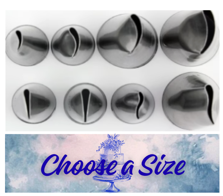 Petal / Ruffle Nozzle ---CHOOSE A SIZE
