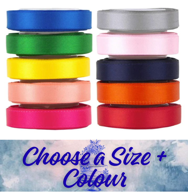Satin Ribbon-Choose A Colour and Size