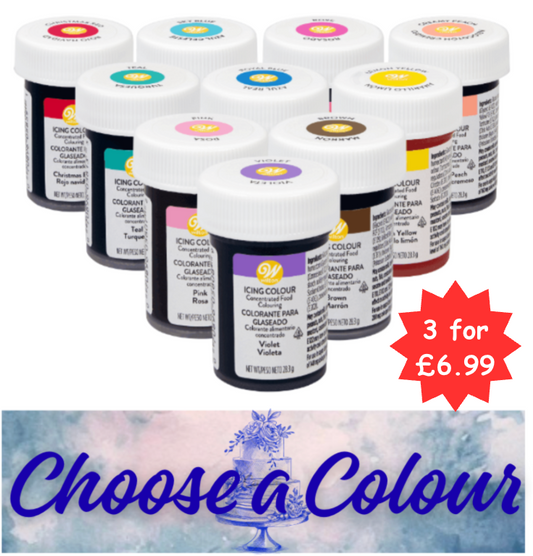 WILTON  25G- COLOURS- CHOOSE A COLOUR