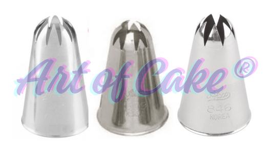 Ateco Nozzle set of 3 (132, 509 & 846)
