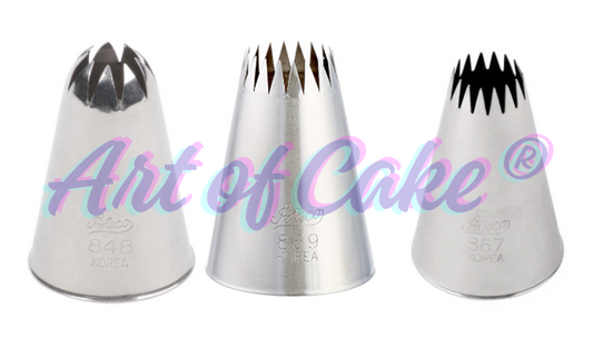 Ateco Nozzles set of 3 ( 869,867 & 848)