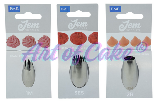 PME Nozzles set of 3 ( 1M, 3ES & 2R)