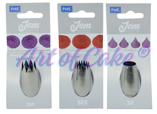 PME Nozzles set of 3 (3M, 3ES & 3R)