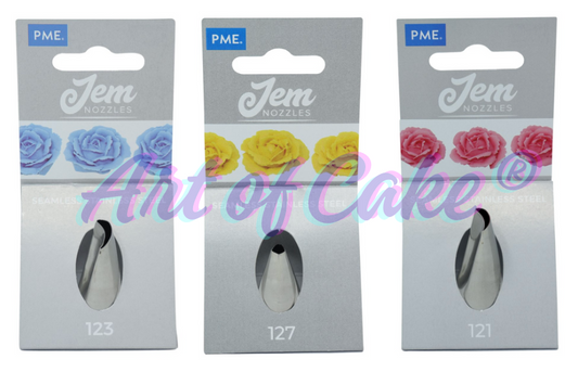 PME Nozzles set of 3 (123, 127 & 121)