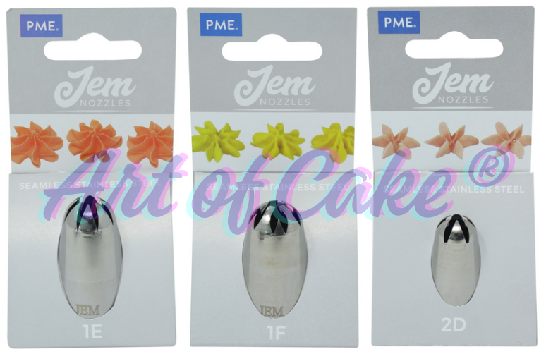 PME Nozzles set of 3 (1E,1F & 2D)