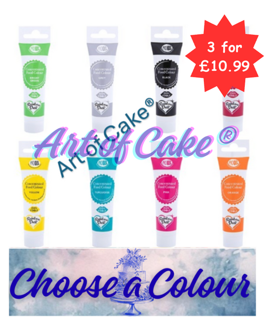 Progel® - 25g-CHOOSE A COLOUR- RAINBOW DUST