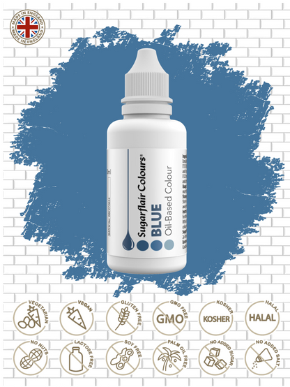 Sugarflair Food Colours Oil Based 30ml ( CHOOSE A COLOUR)