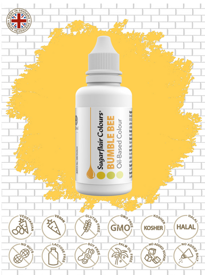 Sugarflair Food Colours Oil Based 30ml ( CHOOSE A COLOUR)