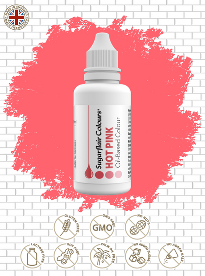 Sugarflair Food Colours Oil Based 30ml ( CHOOSE A COLOUR)