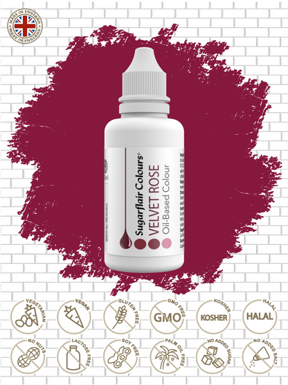 Sugarflair Food Colours Oil Based 30ml ( CHOOSE A COLOUR)