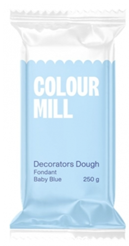 Colour Mill Decorators Dough Premium Ready to Roll Sugar Paste 250g ( CHOOSE A COLOUR)