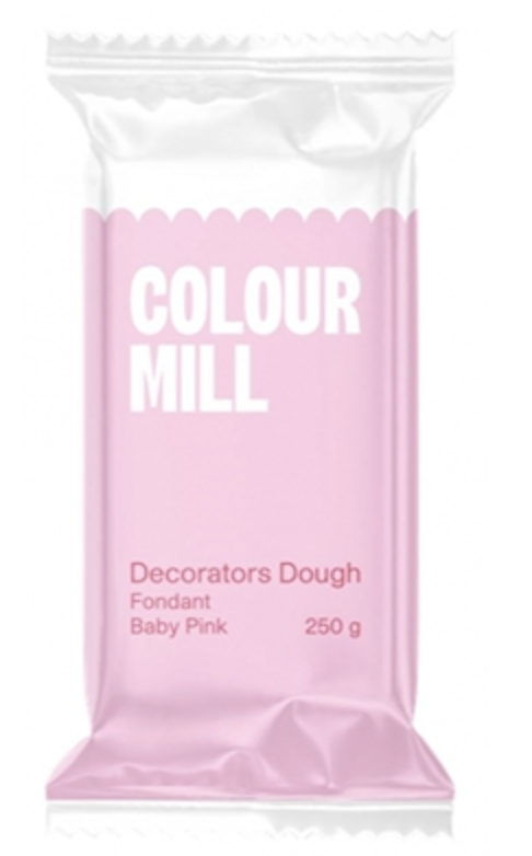 Colour Mill Decorators Dough Premium Ready to Roll Sugar Paste 250g ( CHOOSE A COLOUR)