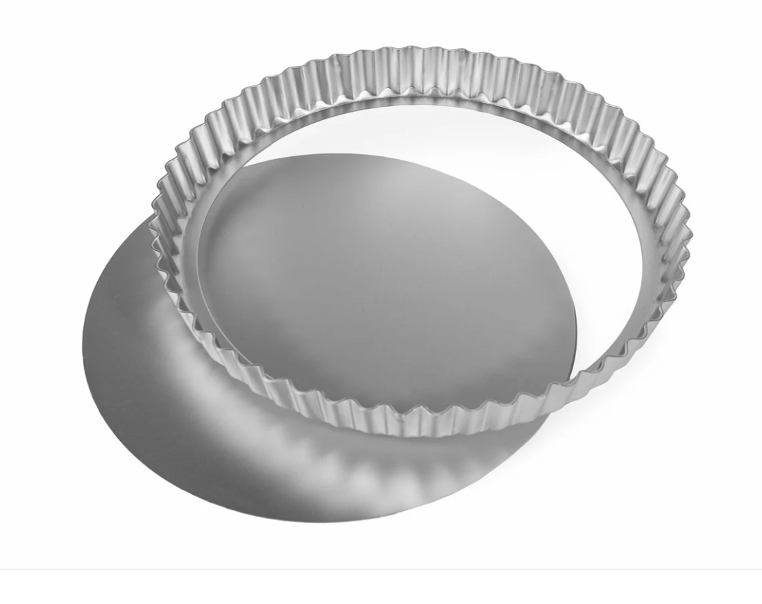 23cm Continental Flan, Loose Base Silverwood