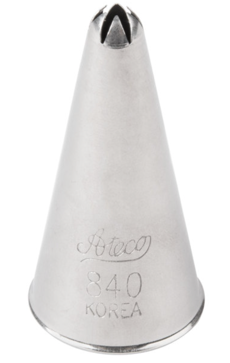 Ateco Closed Nozzle Choose a Size from 840 to 848