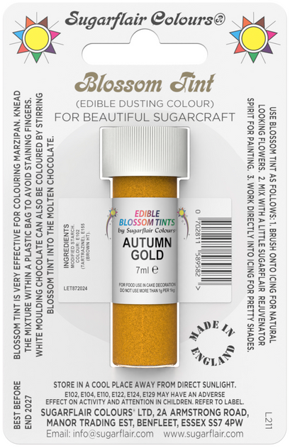 Sugarflair-Blossom Tint-7g  CHOOSE A COLOUR