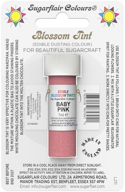 Sugarflair-Blossom Tint-7g  CHOOSE A COLOUR