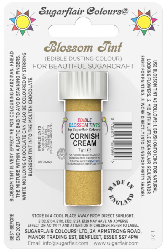 Sugarflair-Blossom Tint-7g  CHOOSE A COLOUR