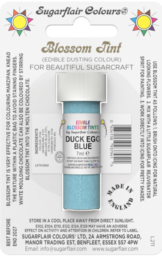 Sugarflair-Blossom Tint-7g  CHOOSE A COLOUR